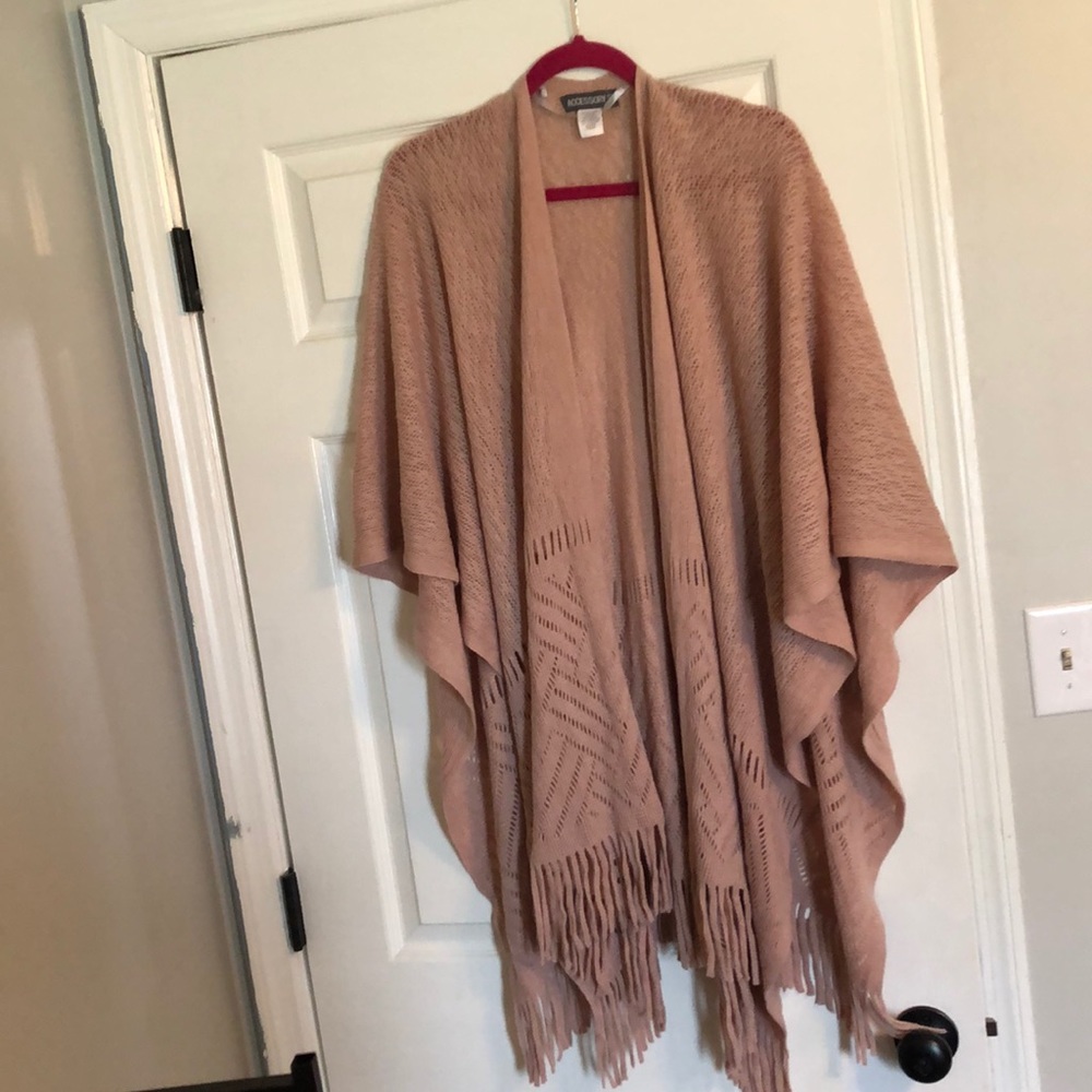 Pink shawl